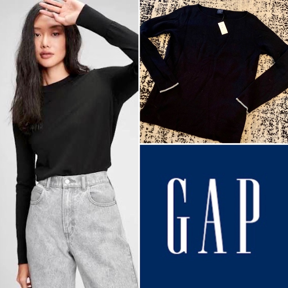 Silk Blend Sweater, size Medium TALL, from Gap